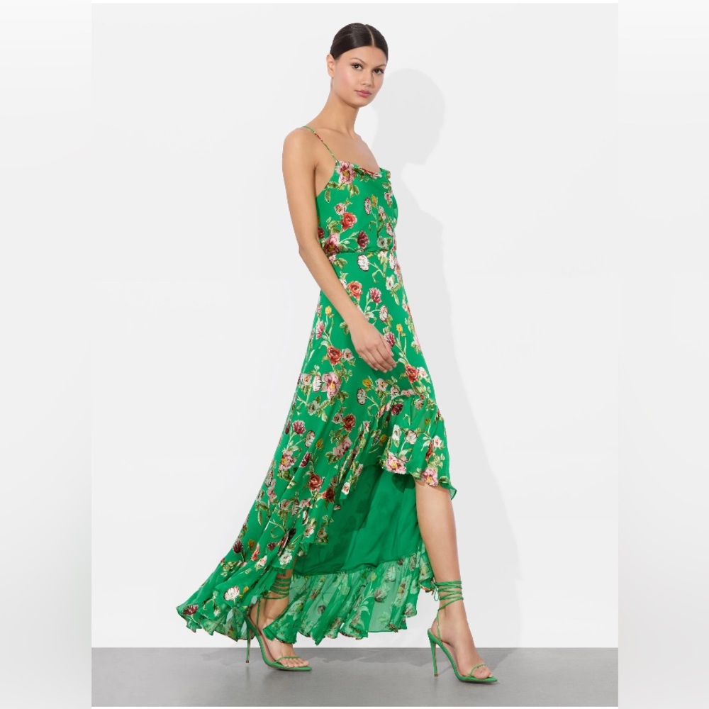 Alice + Olivia Soraya High Low Skirt - Picture 6 of 16
